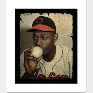 Satchel Paige in Cleveland Guardians Posters and Art